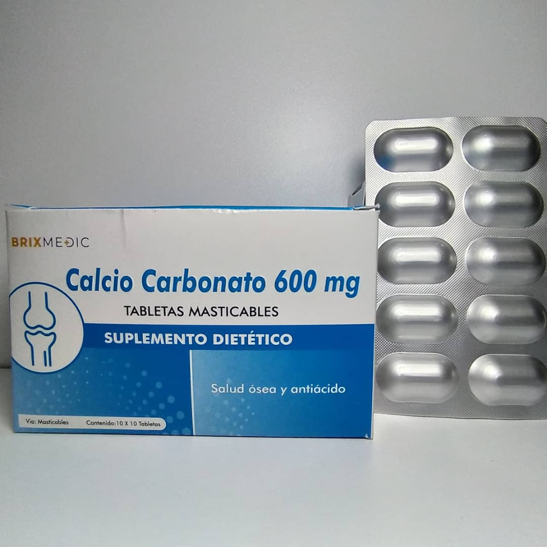 MEDICINA :: CALCIO CARBONATO 600 MG X 10 TAB 