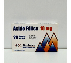 ÁCIDO FÓLICO 5 MG TABLETAS USP  Brix Medic - Productos farmacéuticos